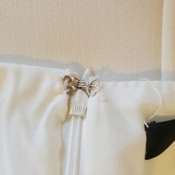 Lulus Dinah White One Shoulder Dress Sz M - Picture 13 of 17